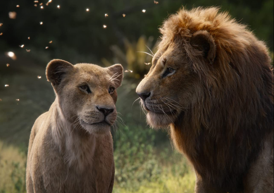A scene from Disneys 2019 remake of The Lion King. The movie grossed big in theaters but was essentially an exact replica of the original animated version. 