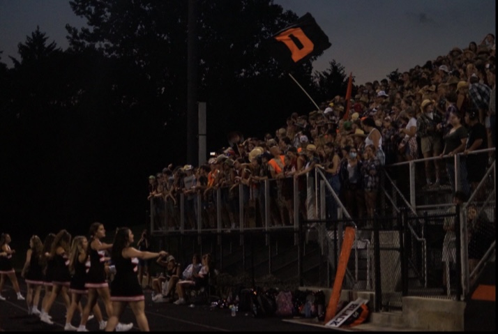 Varsity Boys Football fights a tight battle against Buckeye Valley