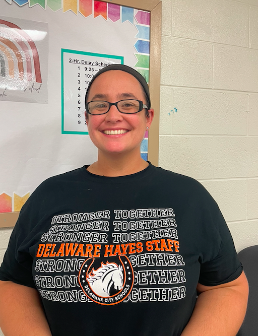 Michelle Vincenzo is a intervention specialist at Hayes this year. 