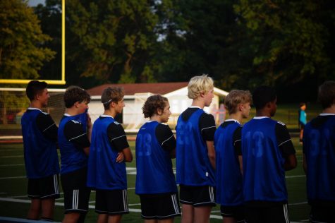 Boys standing