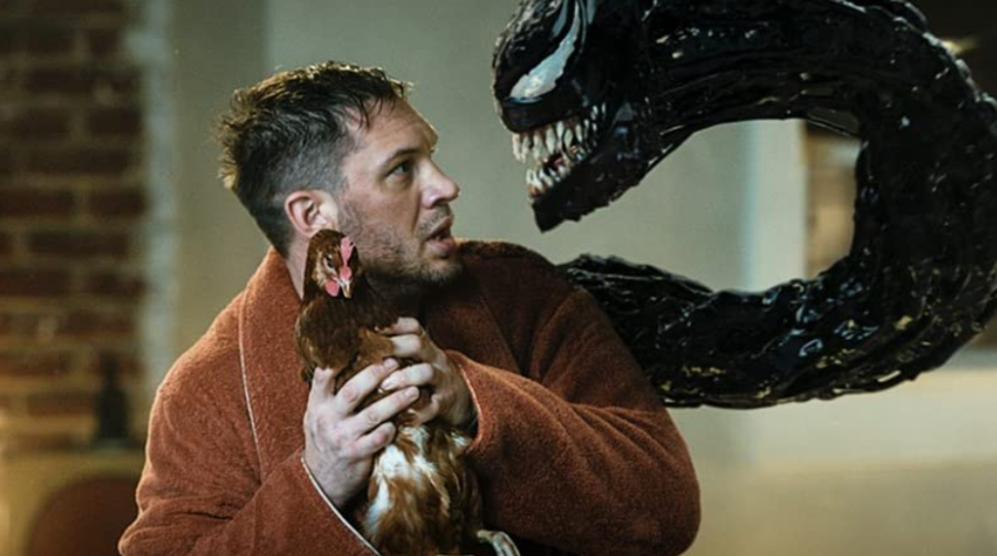 Tom Hardy stars in the new release Venom: Let There Be Carnage. The film lit up the box office during its opening weekend, bringing in $90 million domestically.