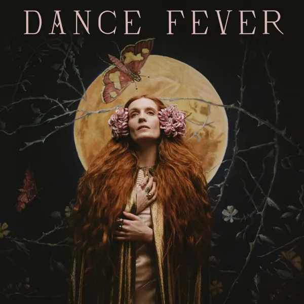 Florence Welch, lead singer of Florence + the Machine, seen on the cover for the bands new album.