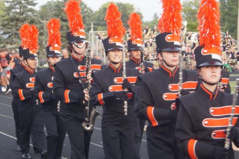 Band marches