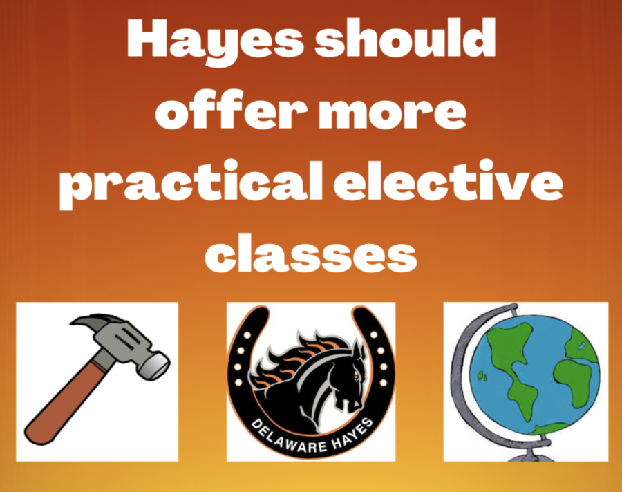 Students at Hayes learn about all sorts of academic topics, but many practical skills are missing.