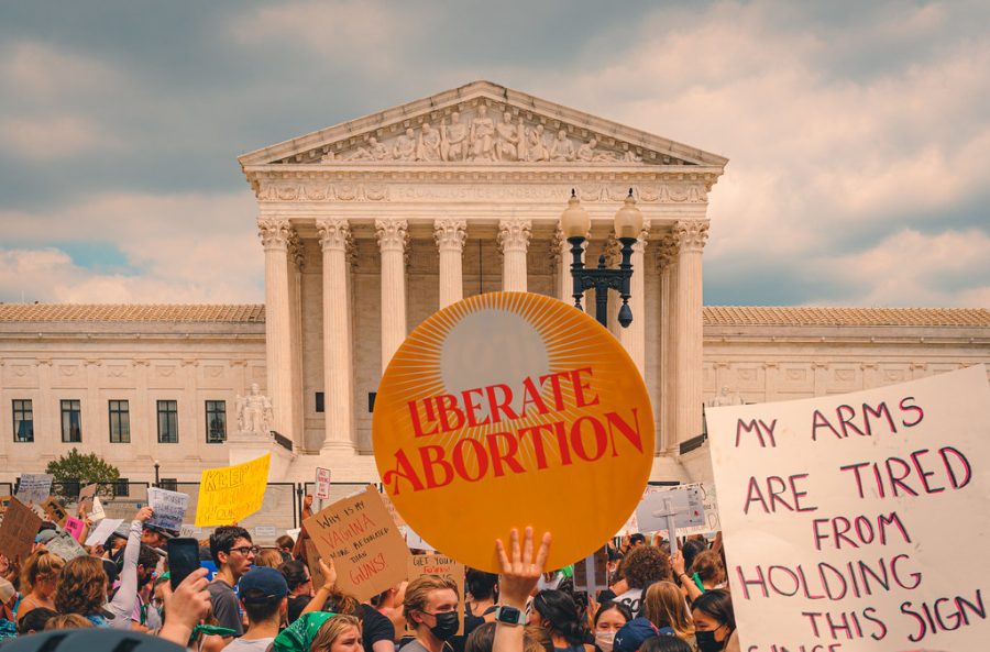 In June 2022, protests at the Supreme Court intensified after the overturn of Roe v. Wade.