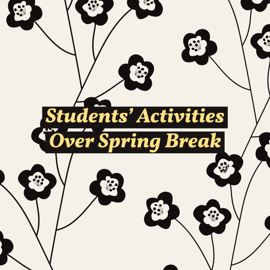 Students activities over spring break