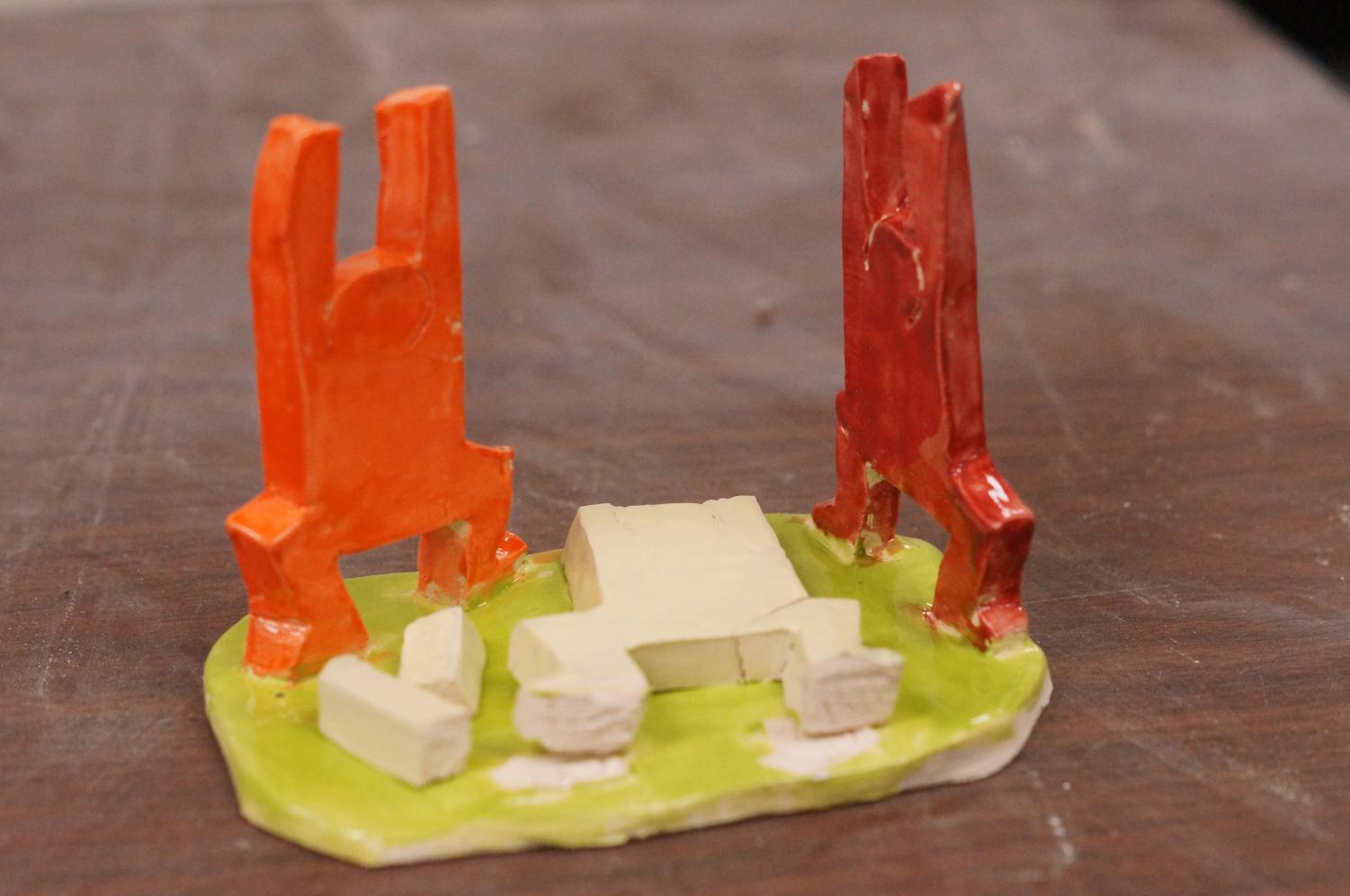 Student-created art at Hayes – The Talisman