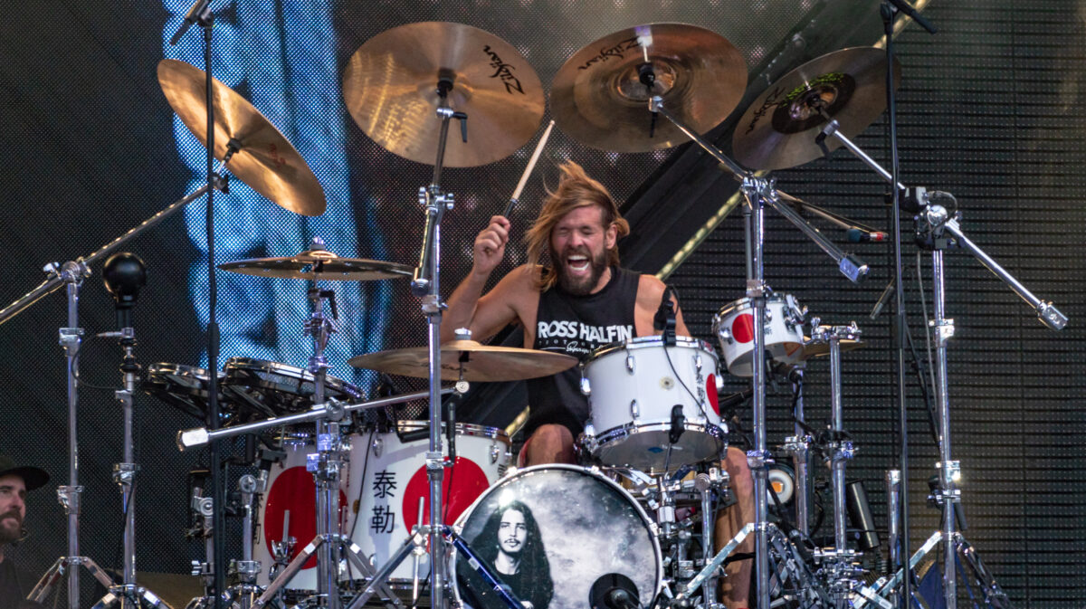Foo Fighters release new album But Here We Are in memorium of late drummer Taylor Hawkins.