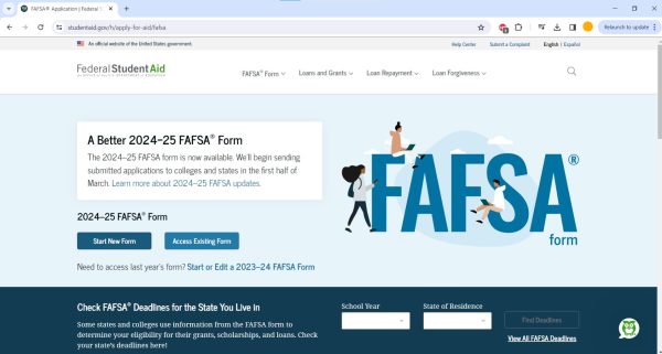 The new 2024-25 FAFSA form has posed some issues for those currently undergoing the college search process.