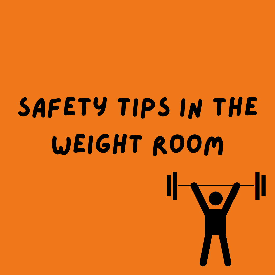 Safety tips in the weight room