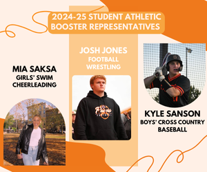 2024-25 student athletic booster representatives