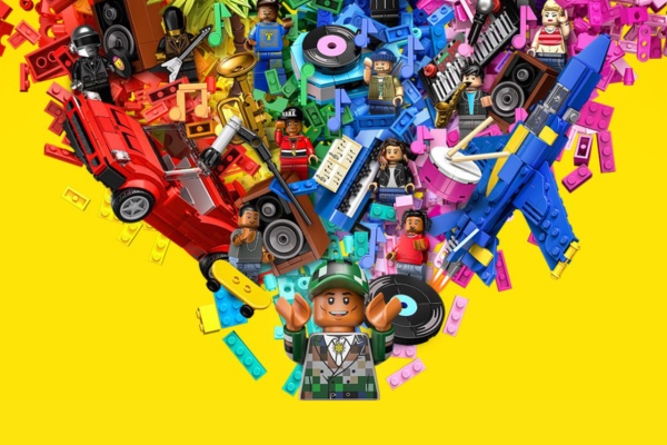 Throughout the film, Pharrell Williams visualizes his world through lego, including other artists he worked with in the movie.