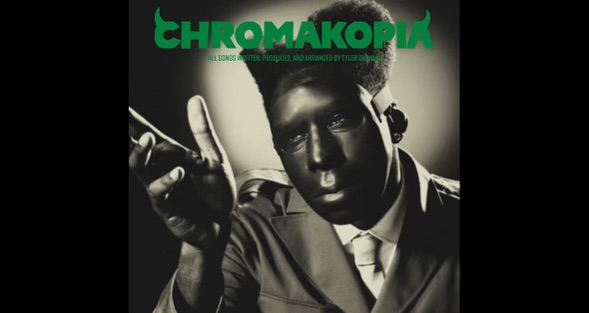 The cover of Tyler, The Creator's eighth studio album, Chromakopia