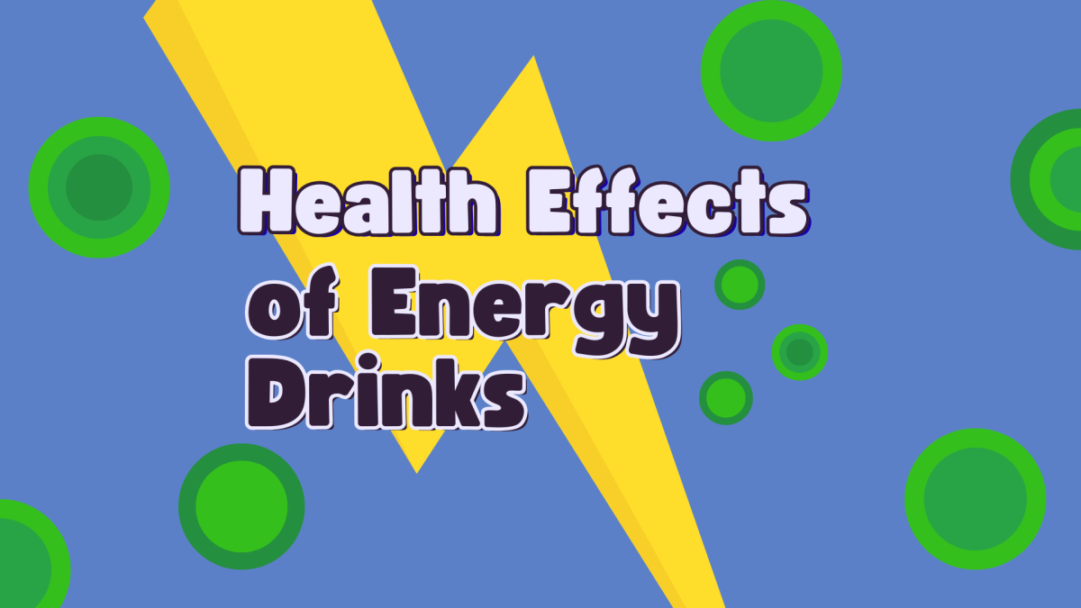 Energy drinks can cause negative health effects for teens.