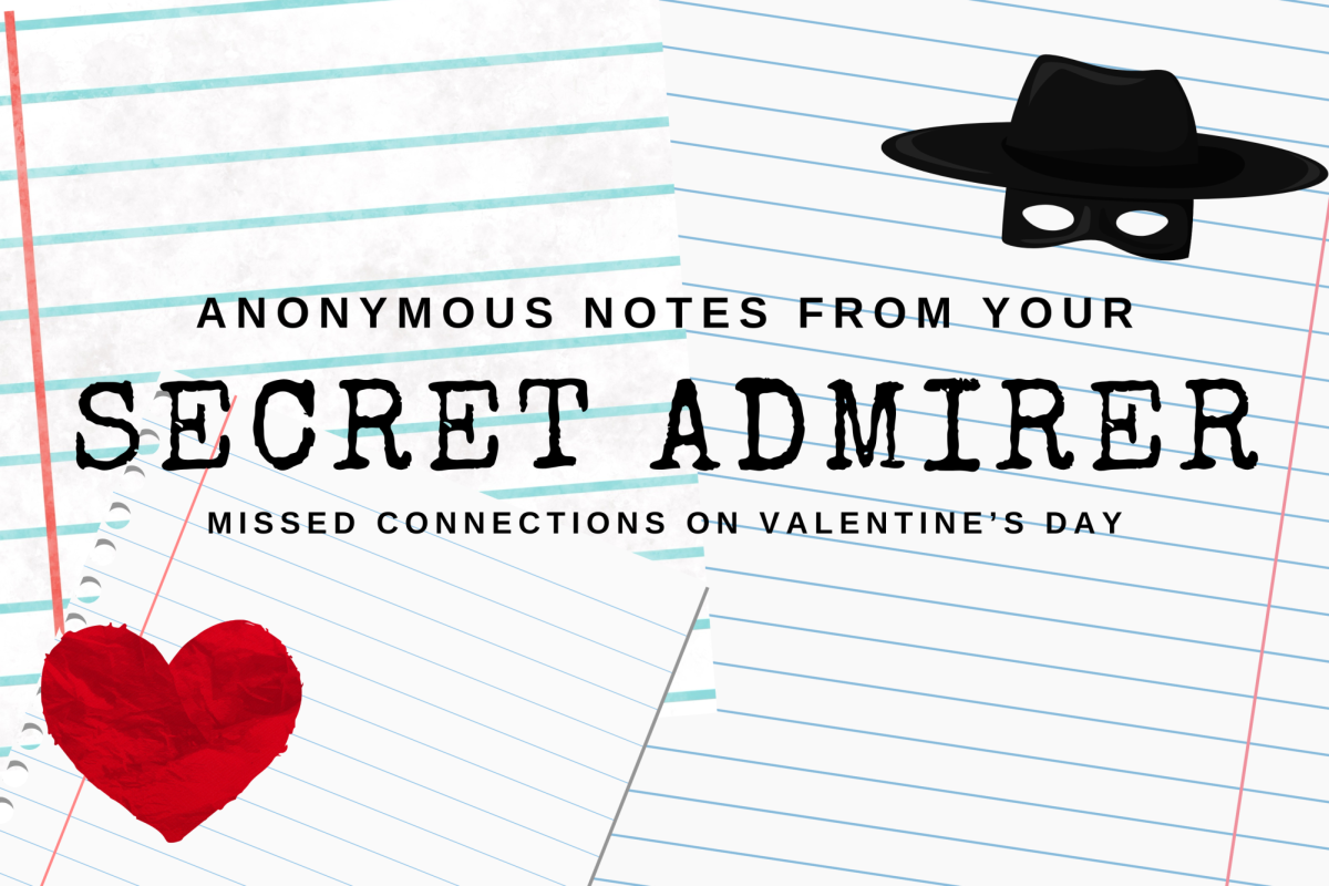 Anonymous Valentine's notes compiled from a survey of students at Hayes.