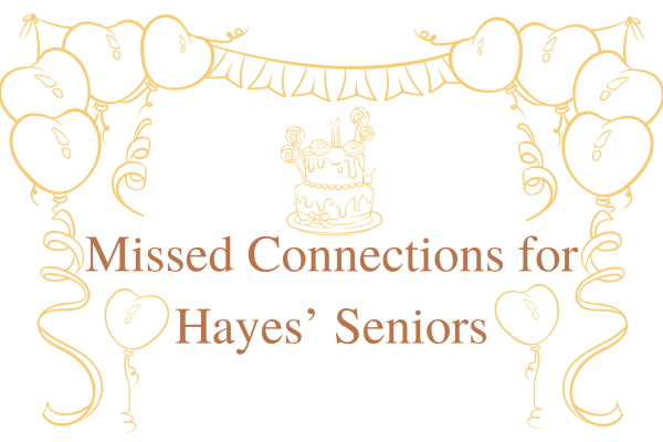 Hayes students send messages to graduating seniors.