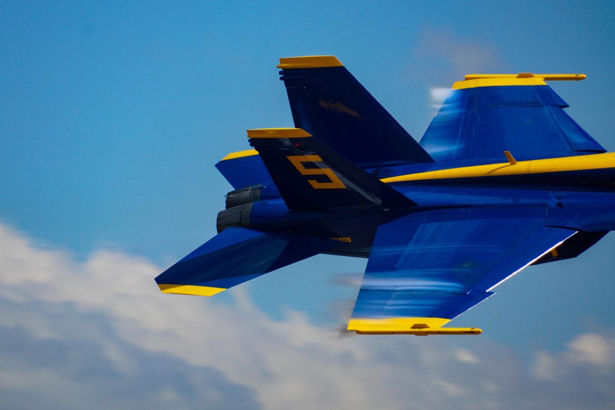 Blue Angel #5 reaches Mach 1.