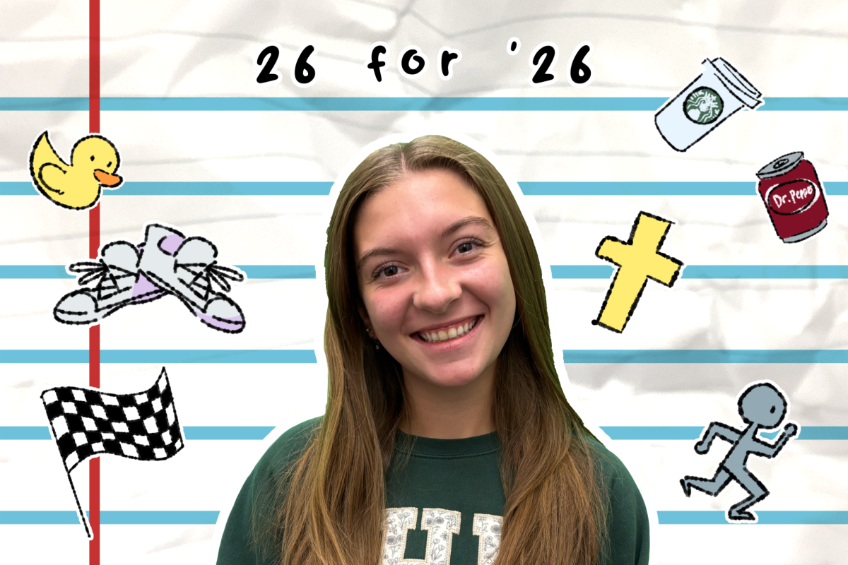 Senior Chloe Titus is involved in activities such as cross country and Young Life.