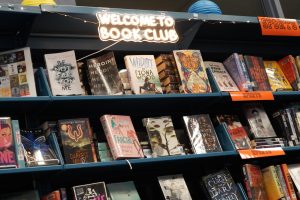 New signage and decorations have been added to the LRC this year.