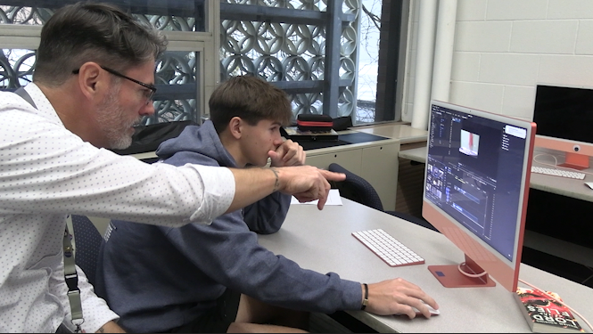 Behind the scenes of 'Take-Out Productions' cinematics team