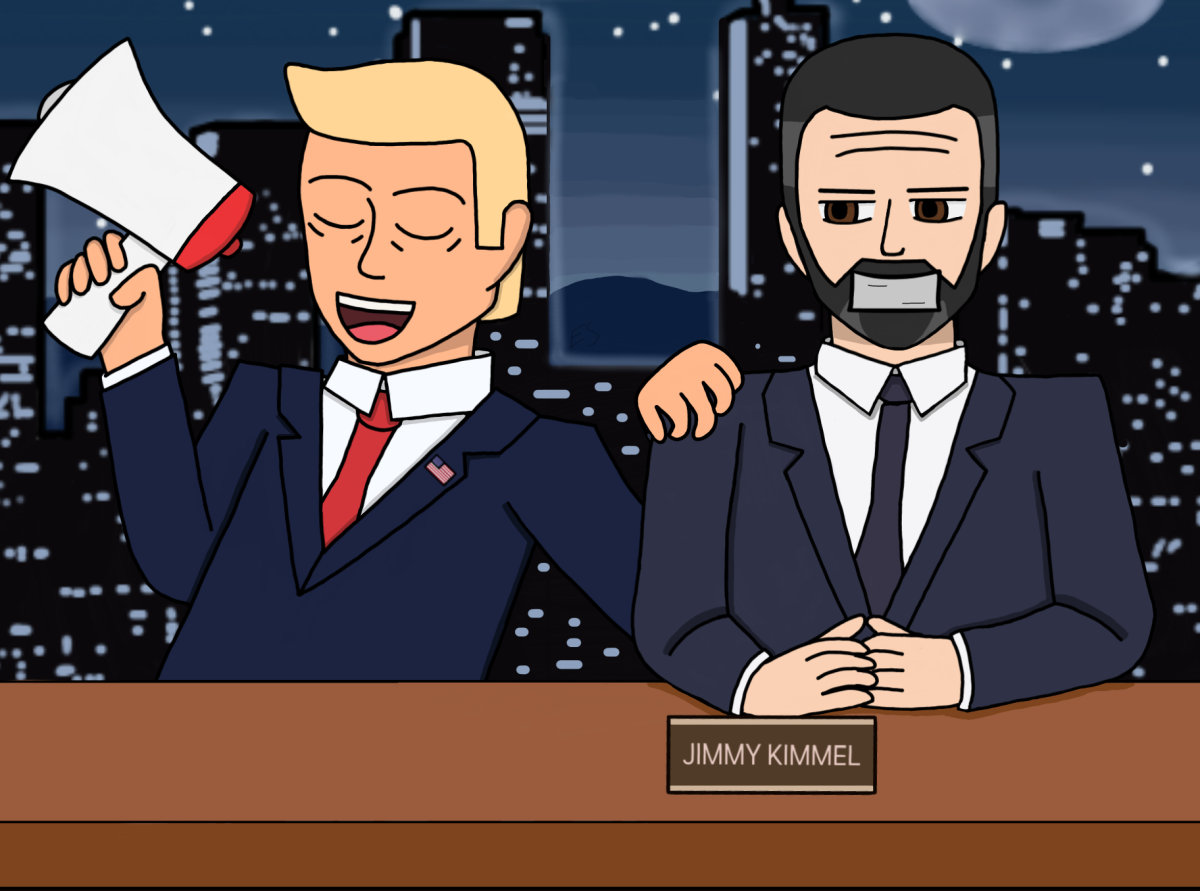 The cancellation of Jimmy Kimmel’s show is a prime example of how Trump advocates for free speech, as long as it benefits him and his opinions.