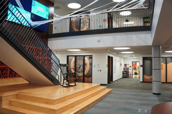 Hayes Rowland Center outfitted with new coverings on the glass windows