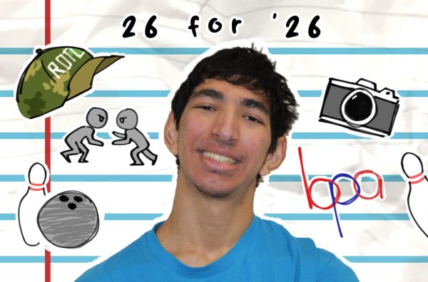Senior BP Padilla is interested in bowling and sports photography.