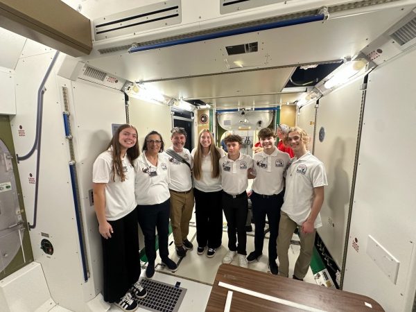 Students from Hayes won last year's NASA ADC challenge and traveled to Houston to meet with scientists. They were even able to tour a space shuttle.