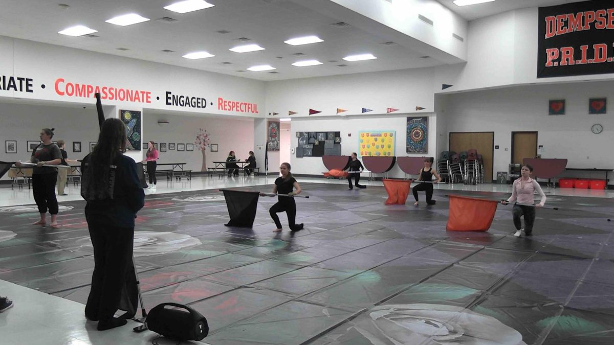 Winter Guard prepares for the upcoming competition season