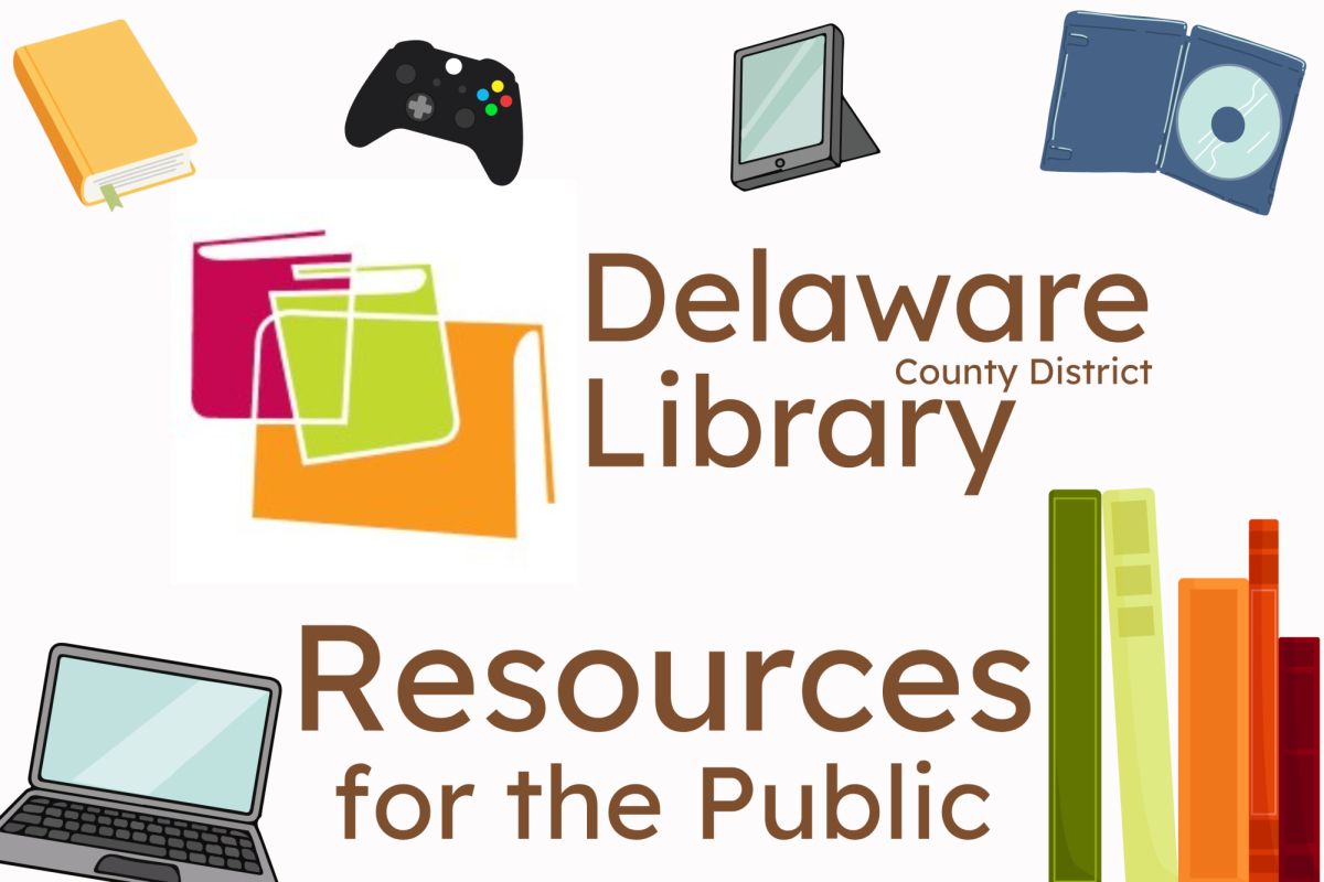 The Delaware County District Library has many resources available to the public.