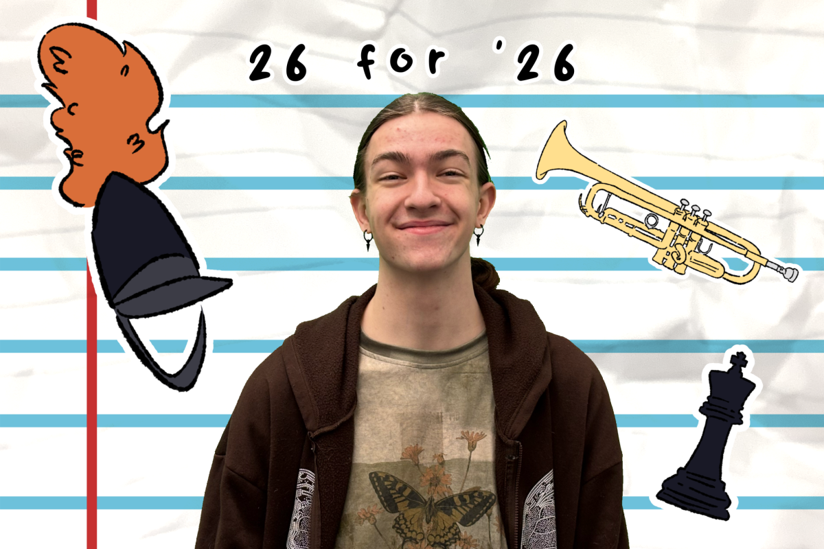 Senior Ash Cannon is involved in activities such as chess club and band.
