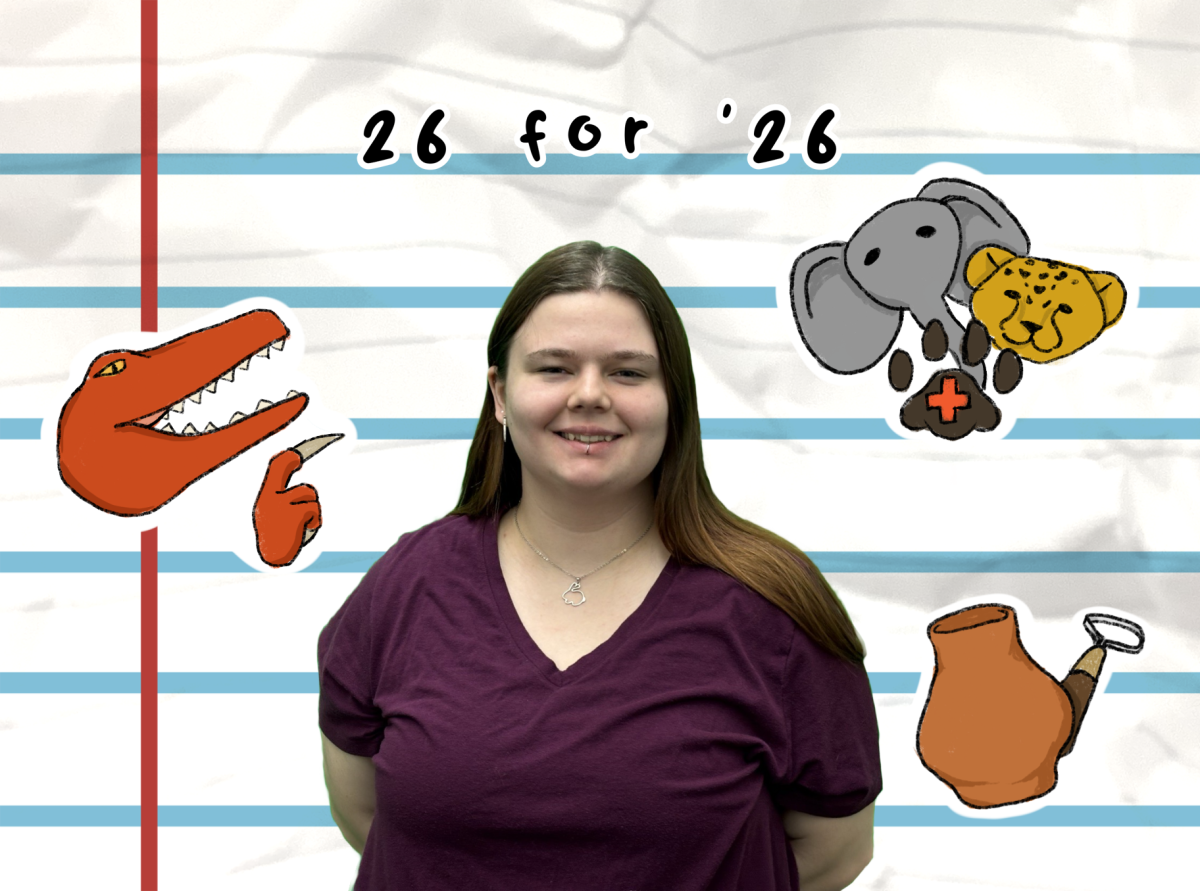 Senior Abigail Brookover loves creating in ceramics and participating in house with team Ridge Raptors, and is going to college for Zoological Veterinary medicine.