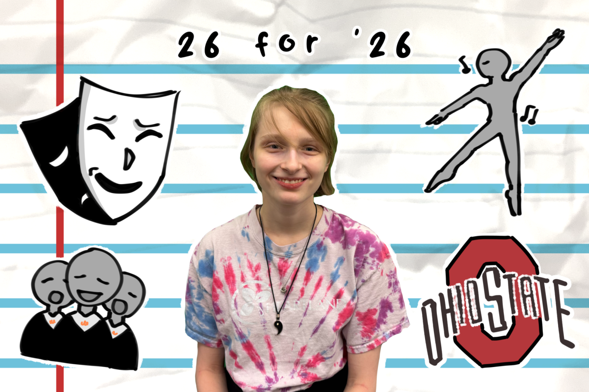 Senior Audrey Nye likes to indulge in multiple forms of arts like drama and dancing.