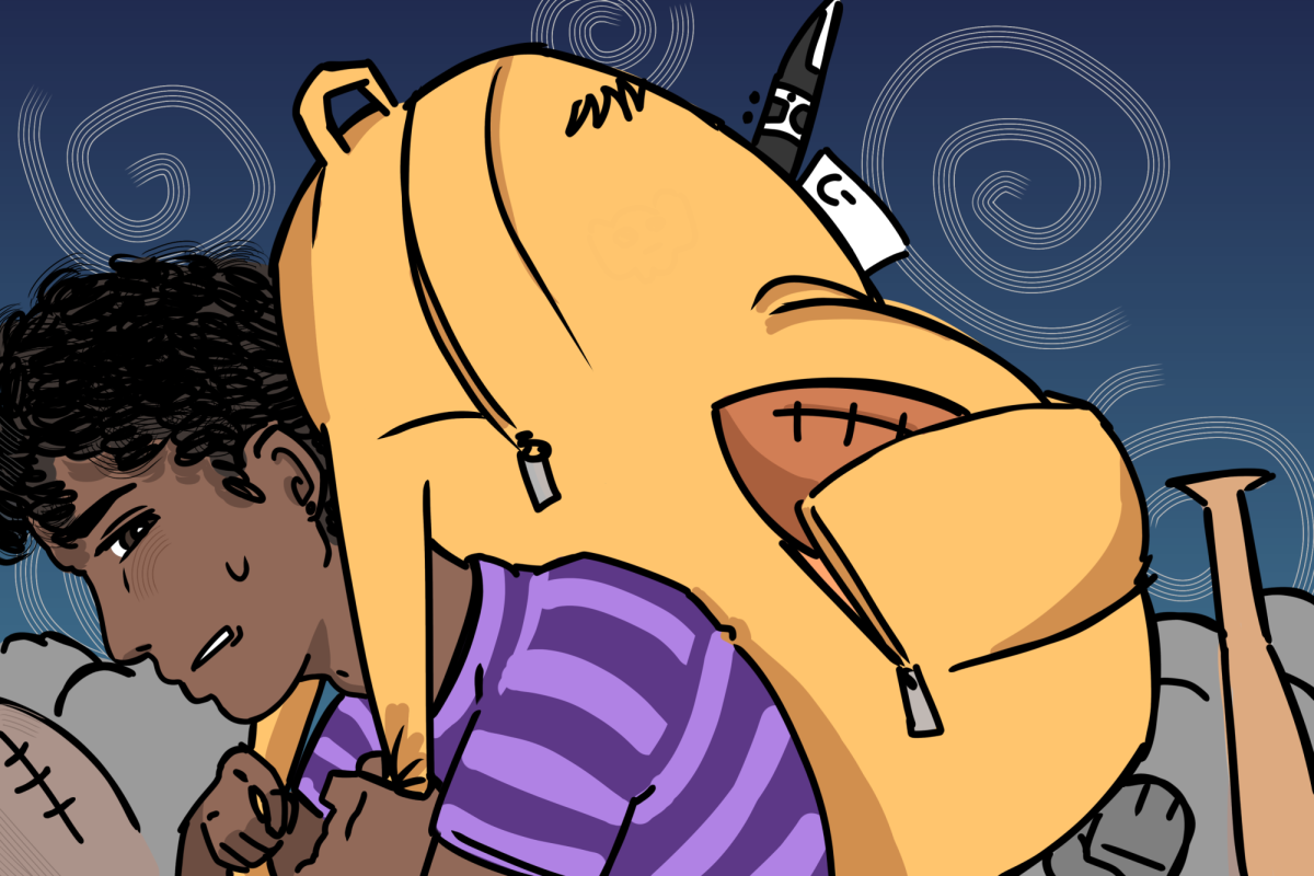 Students often struggle to balance sports, extracurriculars, grades, etc.