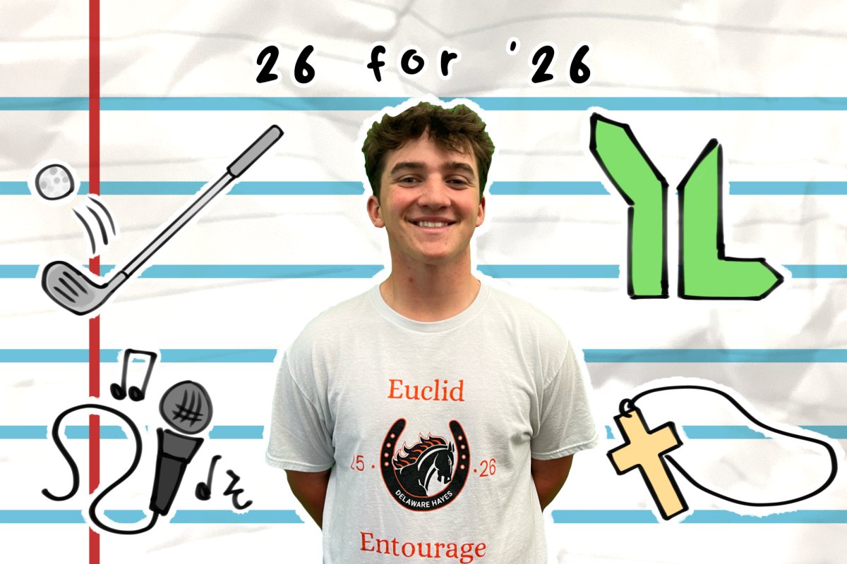 Senior Zack Sanson is involved in multiple choirs like Symphonic Choir, Hayes Singers and Hayes Glee Club.