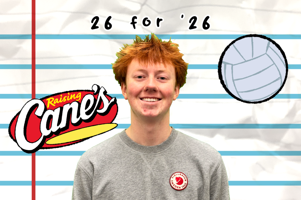 Senior Caleb Hershberger is involved in activities such as In The Know and Volleyball.